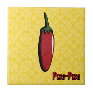 De Cerâmica Azulejo Peri Chili Pepper