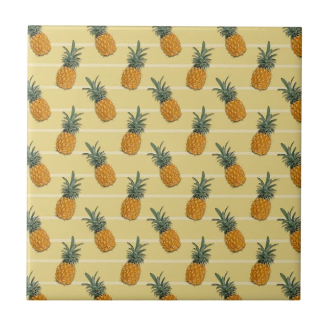 De Cerâmica Azulejo Pineapple (Frente)