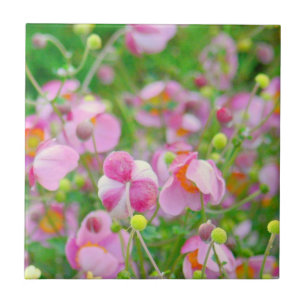 DE CERÂMICA  AZULEJO "PINK FLOWERS PARECE QUASE CANDY"