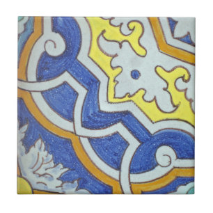 De Cerâmica Azulejo pintado mão espanhol