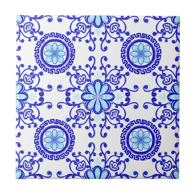 De Cerâmica Azulejo Positano Amalfi (Frente)