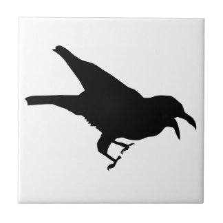 De Cerâmica Azulejo preto 2 do corvo