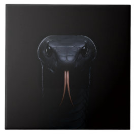 De Cerâmica Azulejo preto 4 Luxe com Elegância Black Mamba