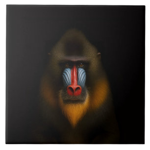 De Cerâmica Azulejo Preto 4 Luxe com Mandril Exótico