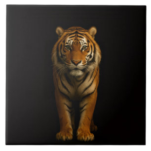 De Cerâmica Azulejo Preto 4 Luxe com Noble Tiger