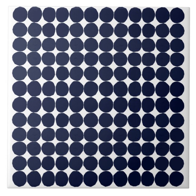 De Cerâmica Azulejo preto e branco moderno (Frente)