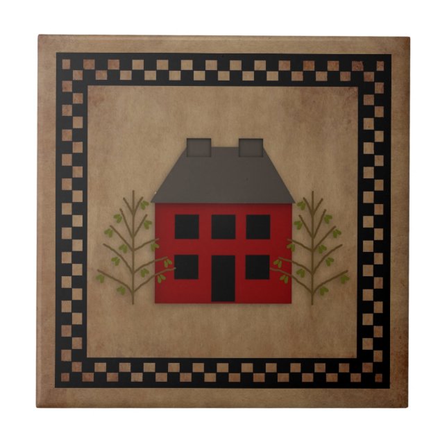 De Cerâmica Azulejo primitivo da casa (Frente)