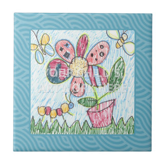 De Cerâmica Azulejo quadro azul/Trivet $13,95