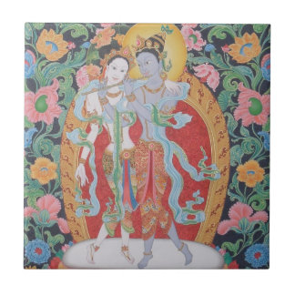De Cerâmica Azulejo Radha-Krisna