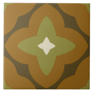 De Cerâmica azulejo retrô dos anos 60 e 70