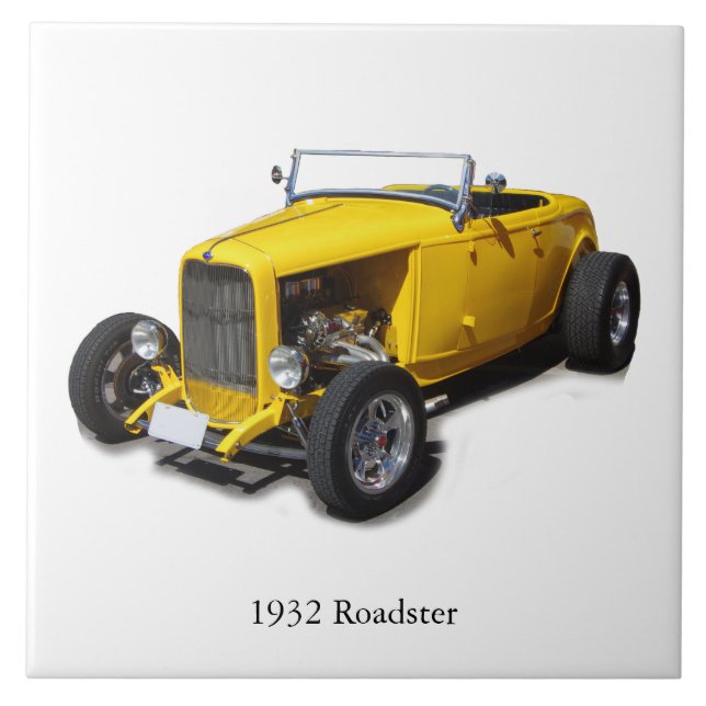 De Cerâmica azulejo Roadster 1932 (Frente)