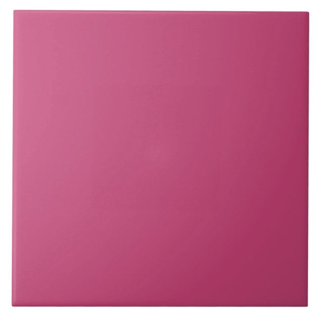 De Cerâmica Azulejo Rosa Fúcsia (Frente)