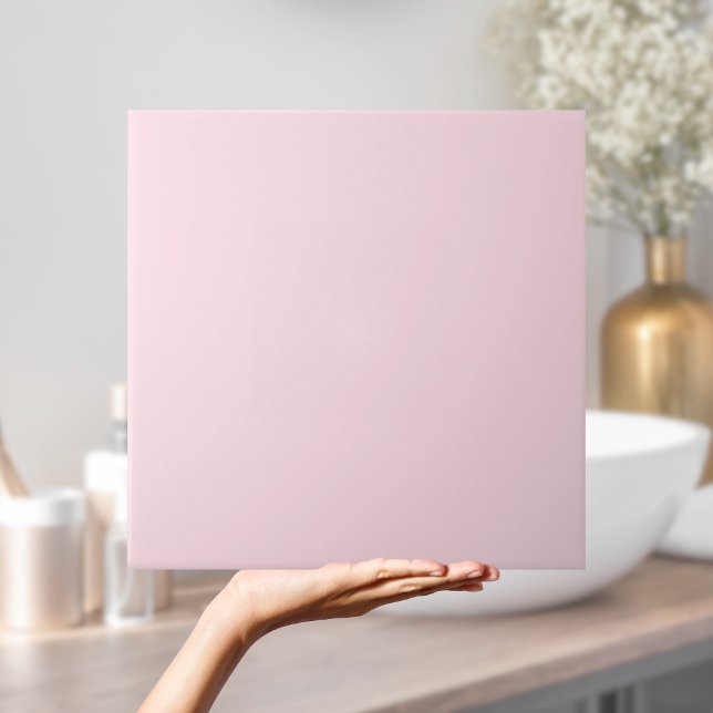 De Cerâmica Azulejo Rosa Pastel (Pastel Pink tile
)