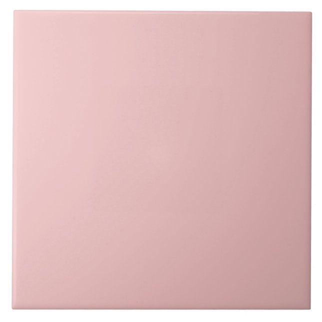 De Cerâmica Azulejo rosa Rosa do chá (Frente)