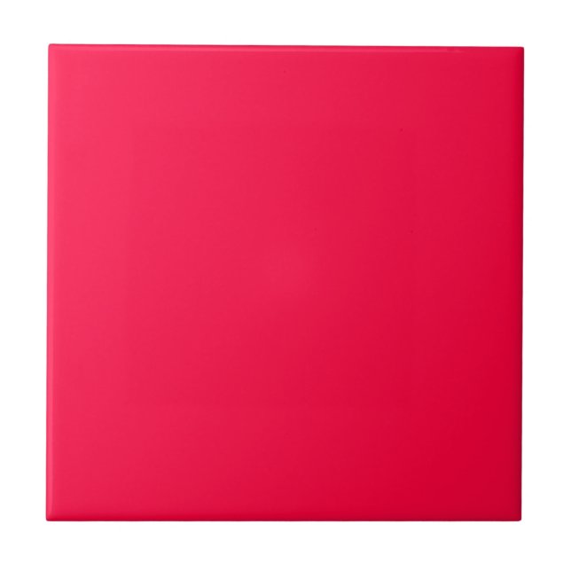 De Cerâmica Azulejo rosa Vermelho (Frente)