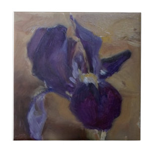 De Cerâmica Azulejo Roxo Iris