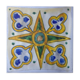 De Cerâmica Azulejo siciliano - P5