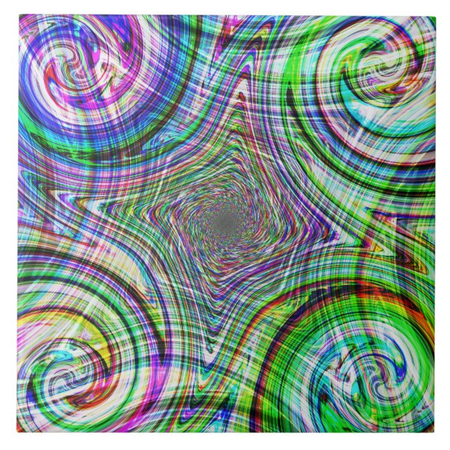 De Cerâmica Azulejo Spectral Diamond 4 (Frente)