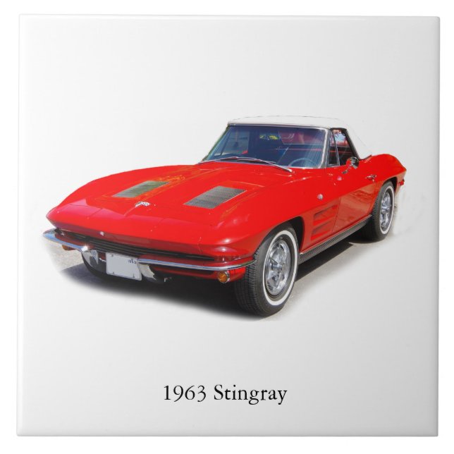 De Cerâmica azulejo Stingray 1963 (Frente)