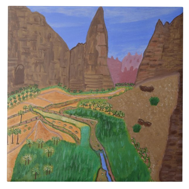De Cerâmica Azulejo Tabuk, Arábia Saudita (Frente)