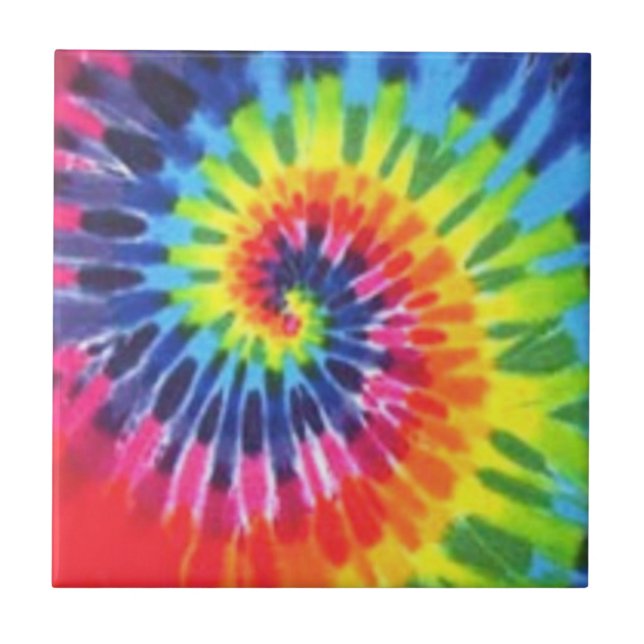 De Cerâmica Azulejo Tie Dye (Frente)