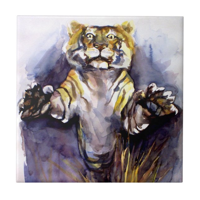 De Cerâmica Azulejo Tiger Tiger (Frente)