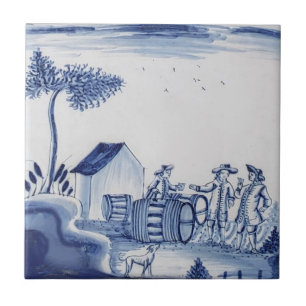 De Cerâmica Azulejo tradicional com barras-35