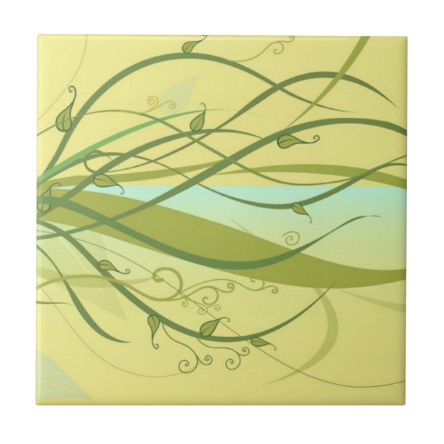 De Cerâmica Azulejo Trivet (Frente)