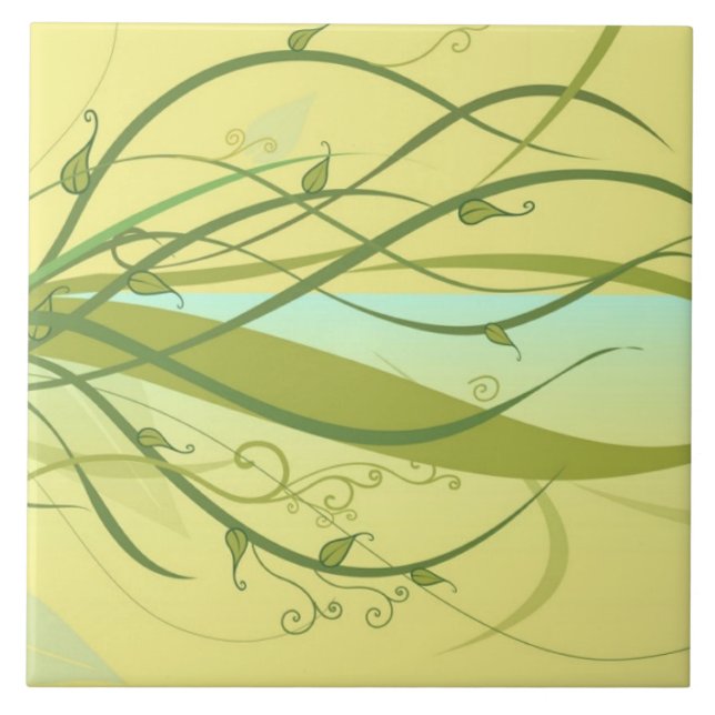 De Cerâmica Azulejo Trivet (Frente)