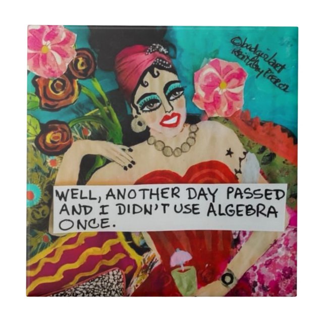 DE CERÂMICA  AZULEJO,TRIVET- AZULEJO CERÂMICO (Frente)