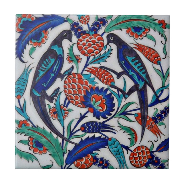 De Cerâmica Azulejo turco da reprodução TR022 (Frente)