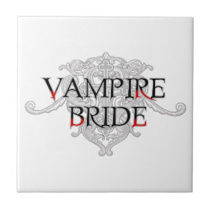 De Cerâmica Azulejo Vampire Bride
