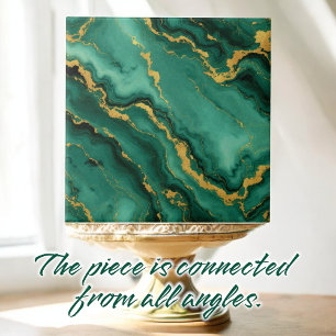 De Cerâmica Azulejo Verdant Luxe Marble