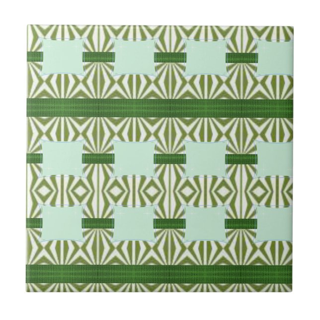 De Cerâmica Azulejo Verde (Frente)