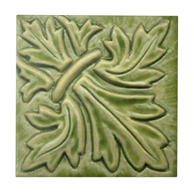 De Cerâmica azulejo verde (Frente)