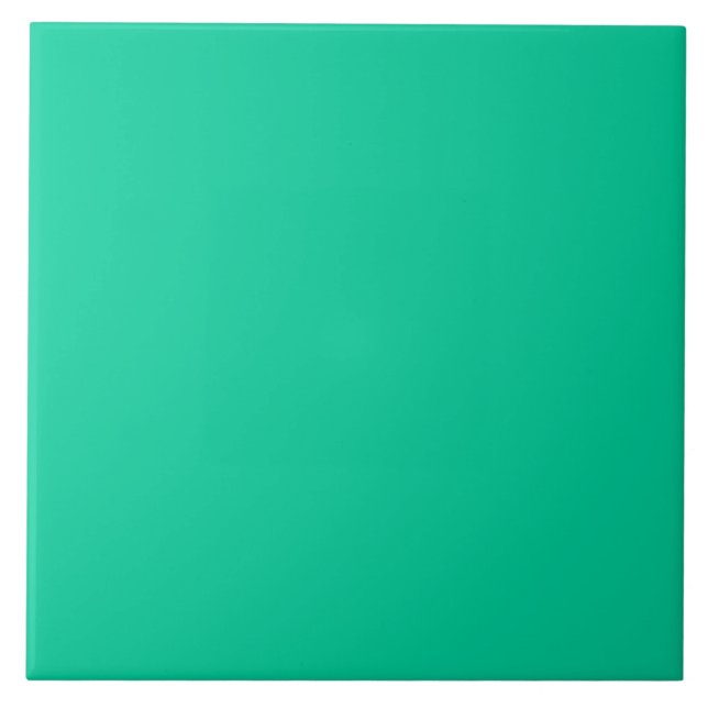 De Cerâmica Azulejo Verde Caribenho (Frente)