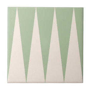 De Cerâmica Azulejo Verde Claro Padrão do Backgammon