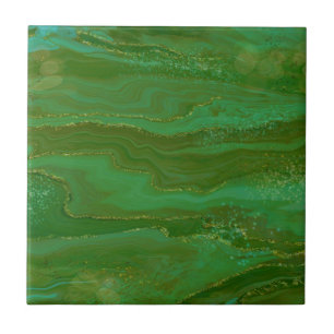 De Cerâmica Azulejo Verde Marble