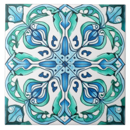 De Cerâmica Azulejo Verde Rústico