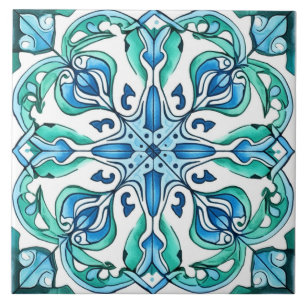 De Cerâmica Azulejo Verde Rústico