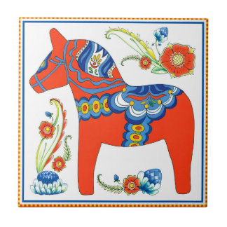 De Cerâmica azulejo vermelho sueco