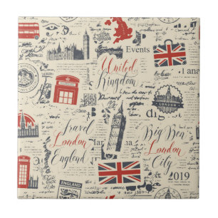 De Cerâmica Azulejo Vintage London