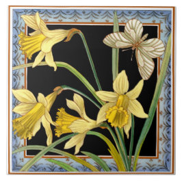 De Cerâmica Azulejo Vitoriano Daffodil da Maw & Co Transferwar