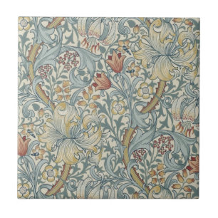 De Cerâmica Azulejo Wm Morris Arts & Artesanato Lily Repro