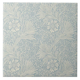 De Cerâmica Azulejo Wm Morris Blue Marigold Repro Arts+Artesan