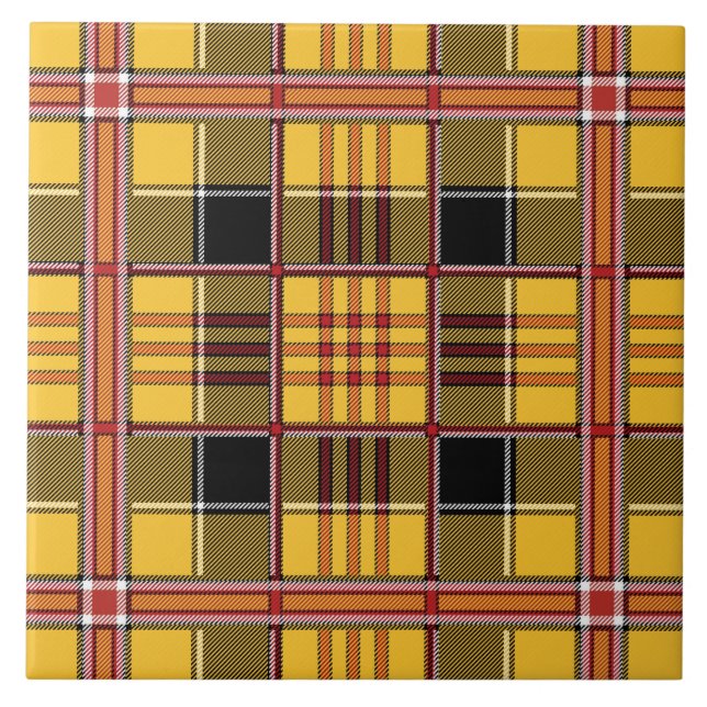 De Cerâmica azulejo xadrez amarelo (Frente)