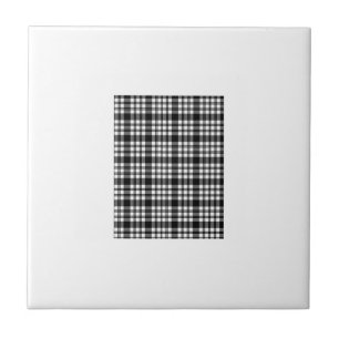 De Cerâmica Azulejo Xadrez Branco e Preto