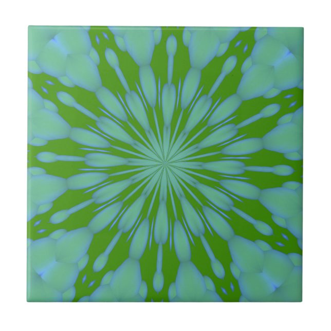 De Cerâmica Azulejo Zen Verde (Frente)
