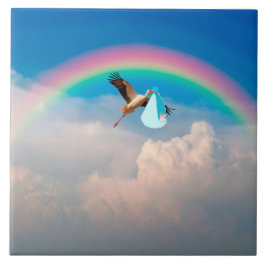 De Cerâmica Baby Boy Delivery Azulejo Cerâmico