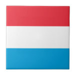 De Cerâmica Bandeira do Azulejo cerâmico do Luxemburgo<br><div class="desc">Bandeira do Azulejo cerâmico do Luxemburgo</div>